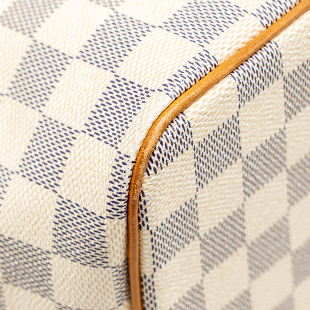 LOUIS VUITTON SALEYA MM DAMIER AZUR CANVAS GHW
