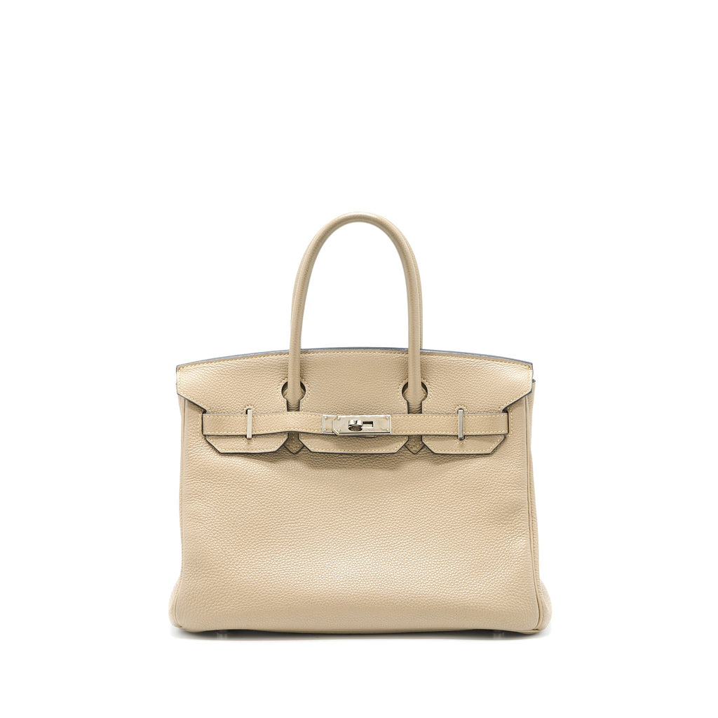 HERMES BIRKIN 30 TOGO 81 GRIS TOURTERELLE SHW