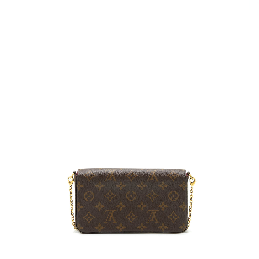 LOUIS VUITTON FELICIE POCHETTE MONOGRAM CANVAS GHW