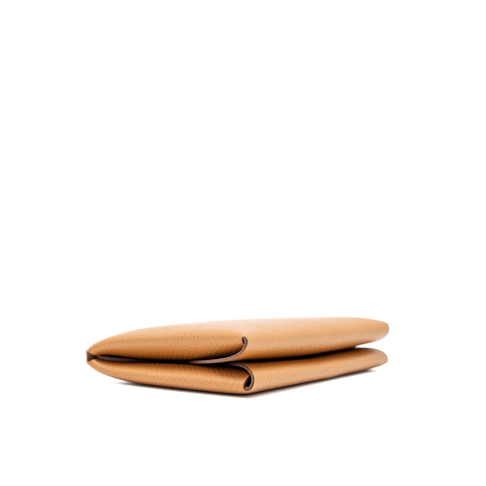 HERMES CALVI DUO CARDHOLDER EPSOM GOLD SHW