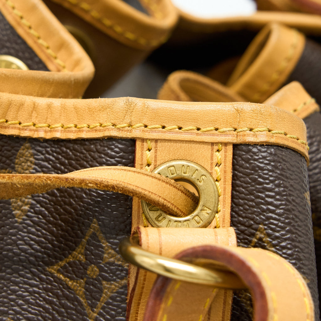 LOUIS VUITTON PETIT NOE MONOGRAM CANVAS GHW
