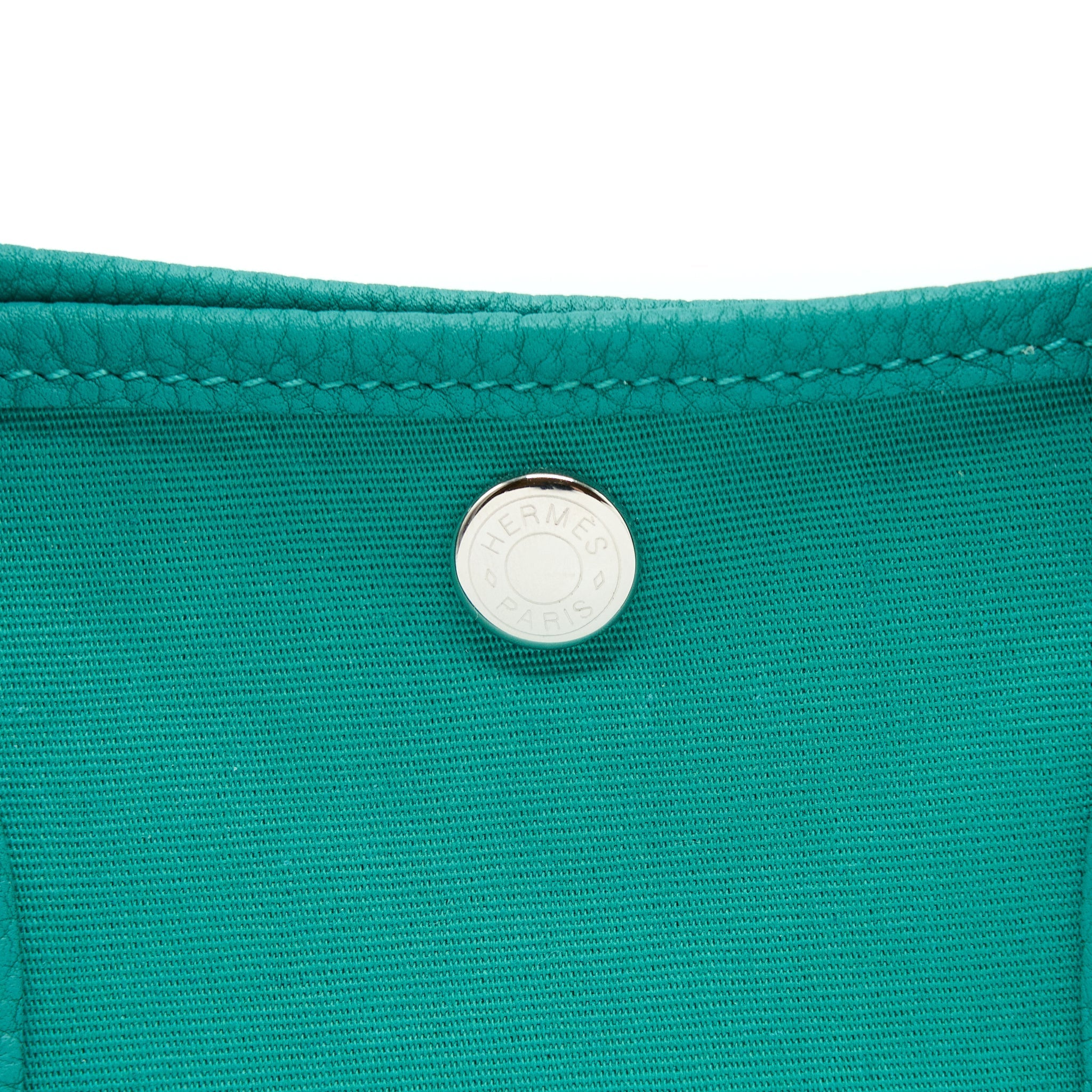 HERMES GARDEN PARTY 30 CANVAS/NEGONDA GREEN SHW