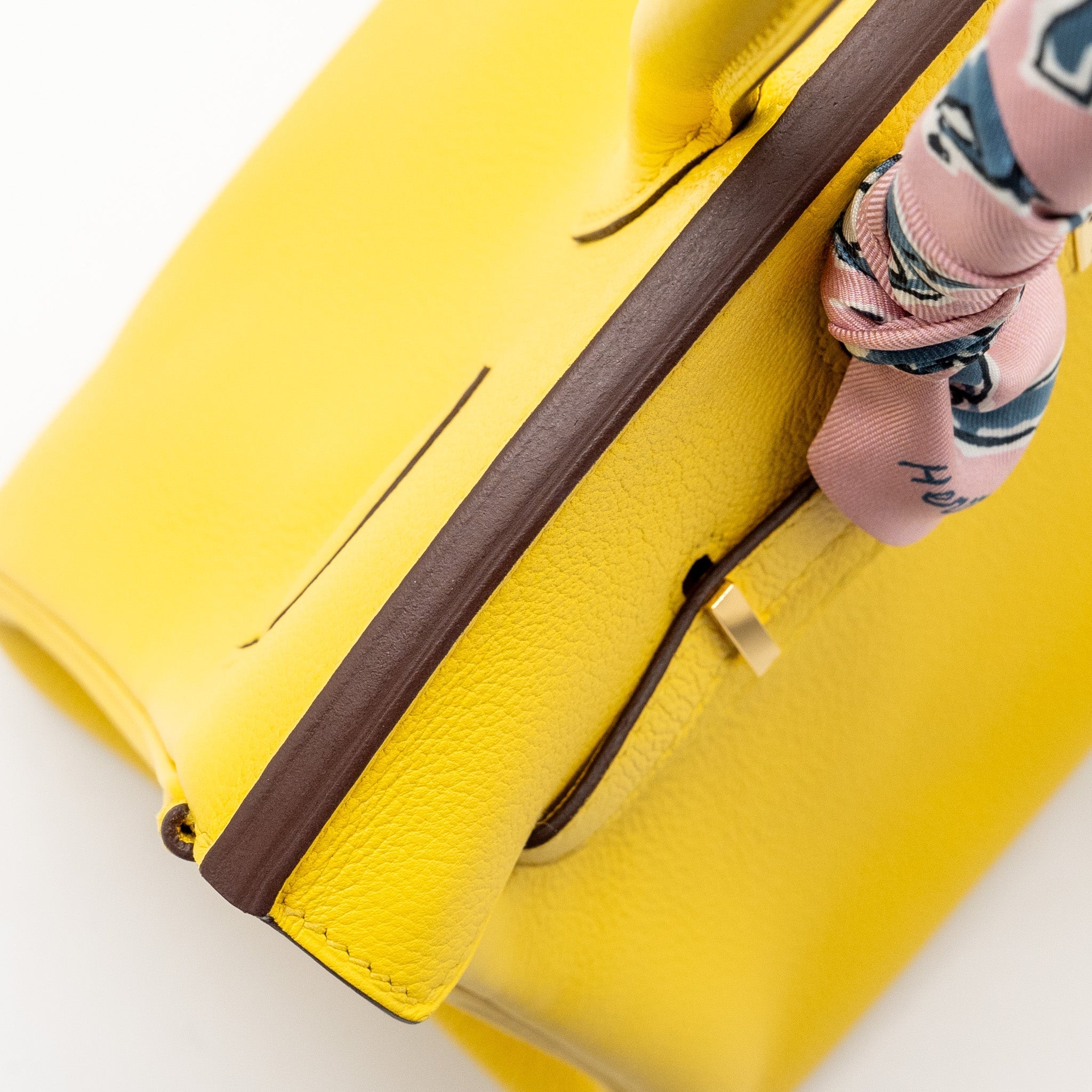 HERMES BIRKIN 30 TAURILLON NOVILLO JAUNE DE NAPLES GHW