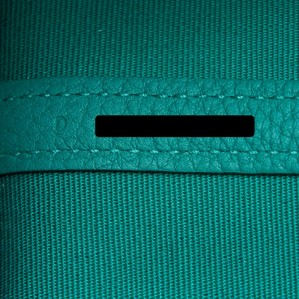 HERMES GARDEN PARTY 30 CANVAS/NEGONDA GREEN SHW