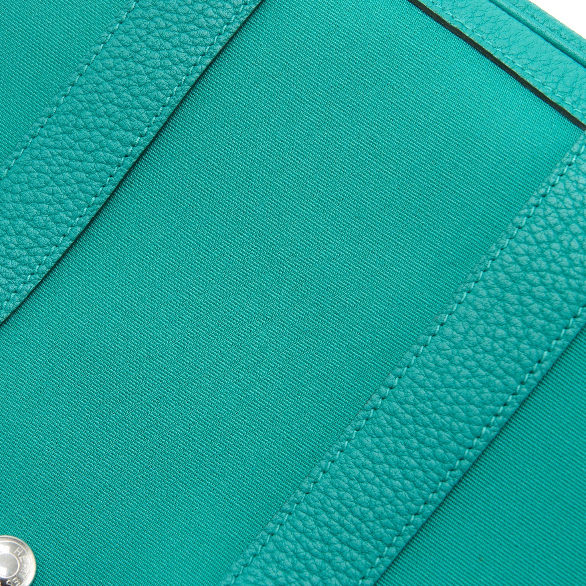 HERMES GARDEN PARTY 30 CANVAS/NEGONDA GREEN SHW