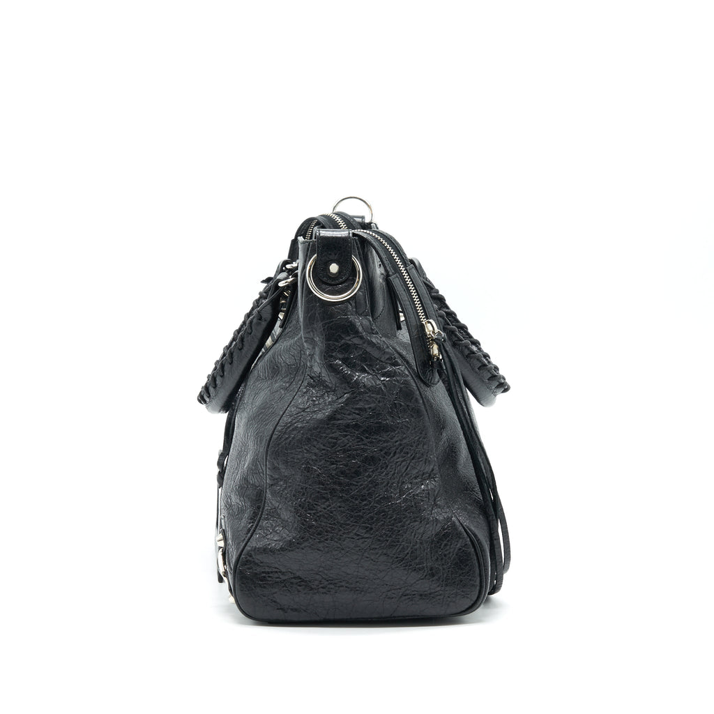 BALENCIAGA SHOULDER HANDBAG IN BLACK IN SHW