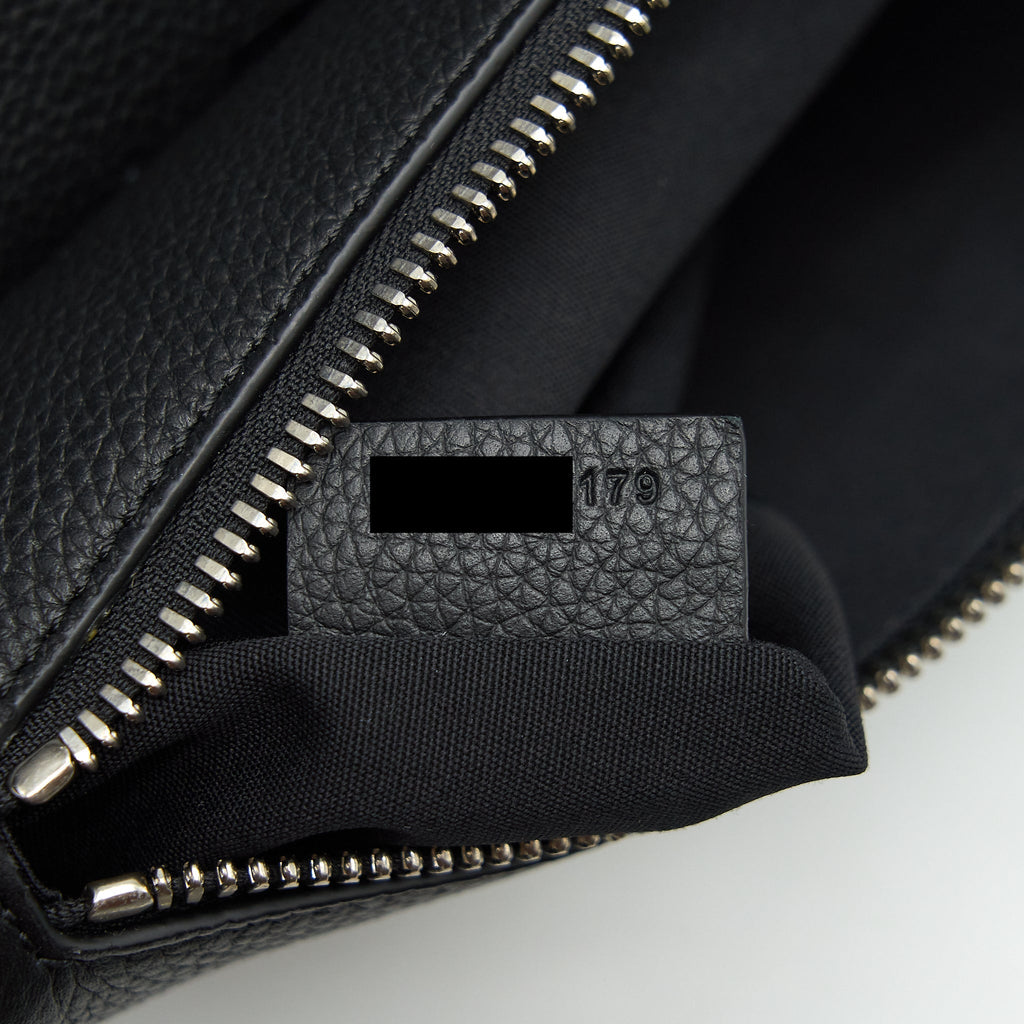 DIOR SADDLE BAG GRAINED CALFSKIN BLACK SHW