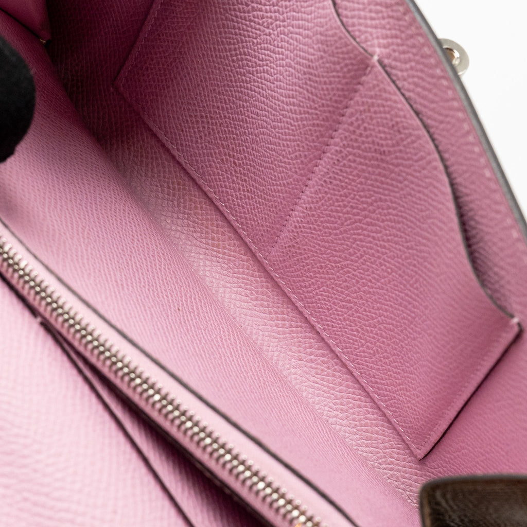 HERMES KELLY TO GO EPSOM CHAI/MAUVE SYLVESTER SHW