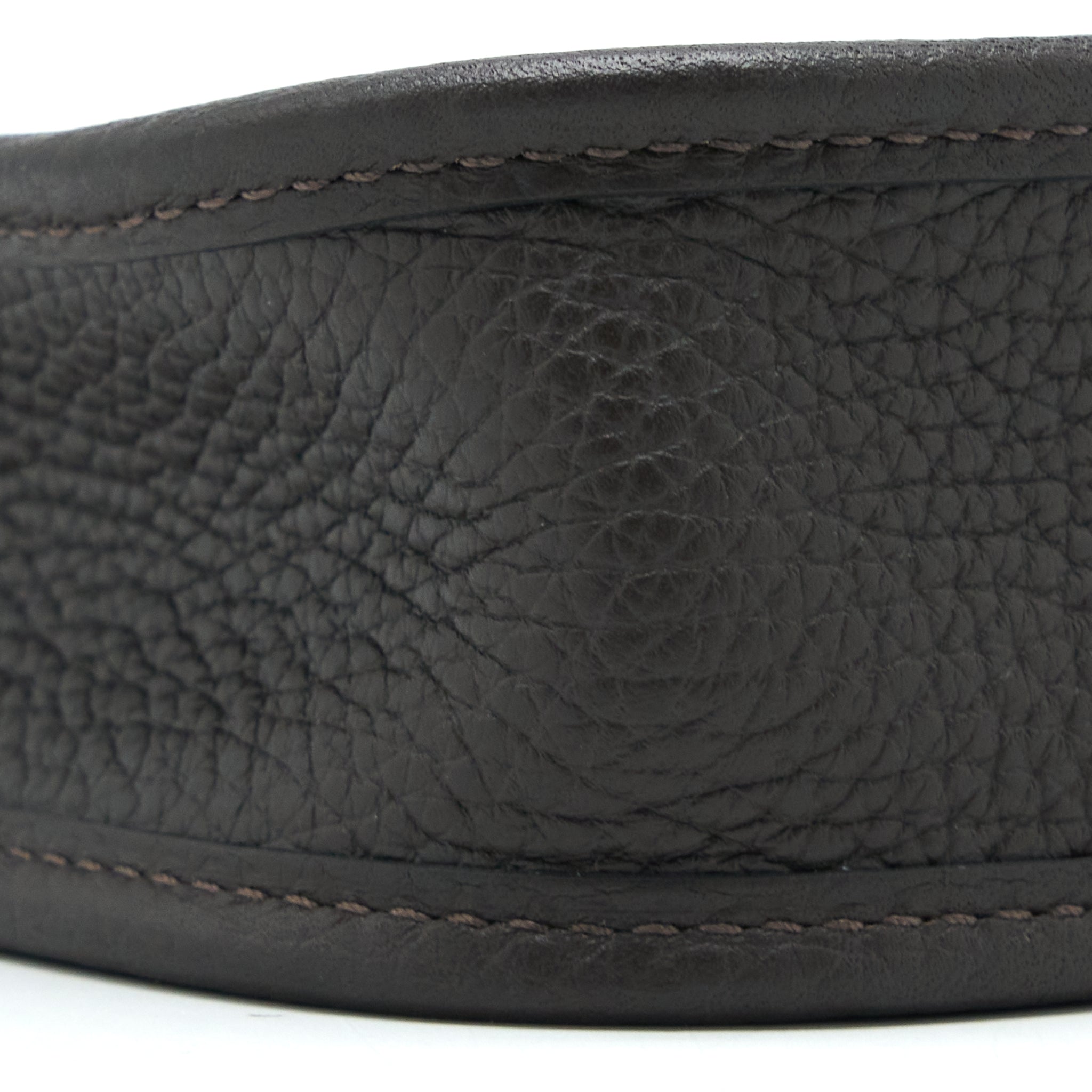 HERMES MINI EVELYN CLEMENCE EBENE/HAVANE SHW