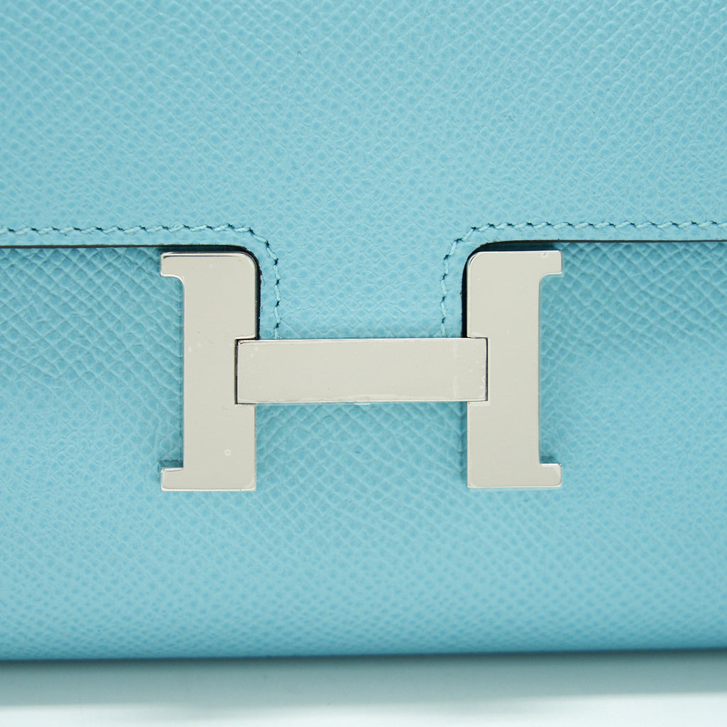 HERMES CONSTANCE TO GO BLUE ATOLL SHW