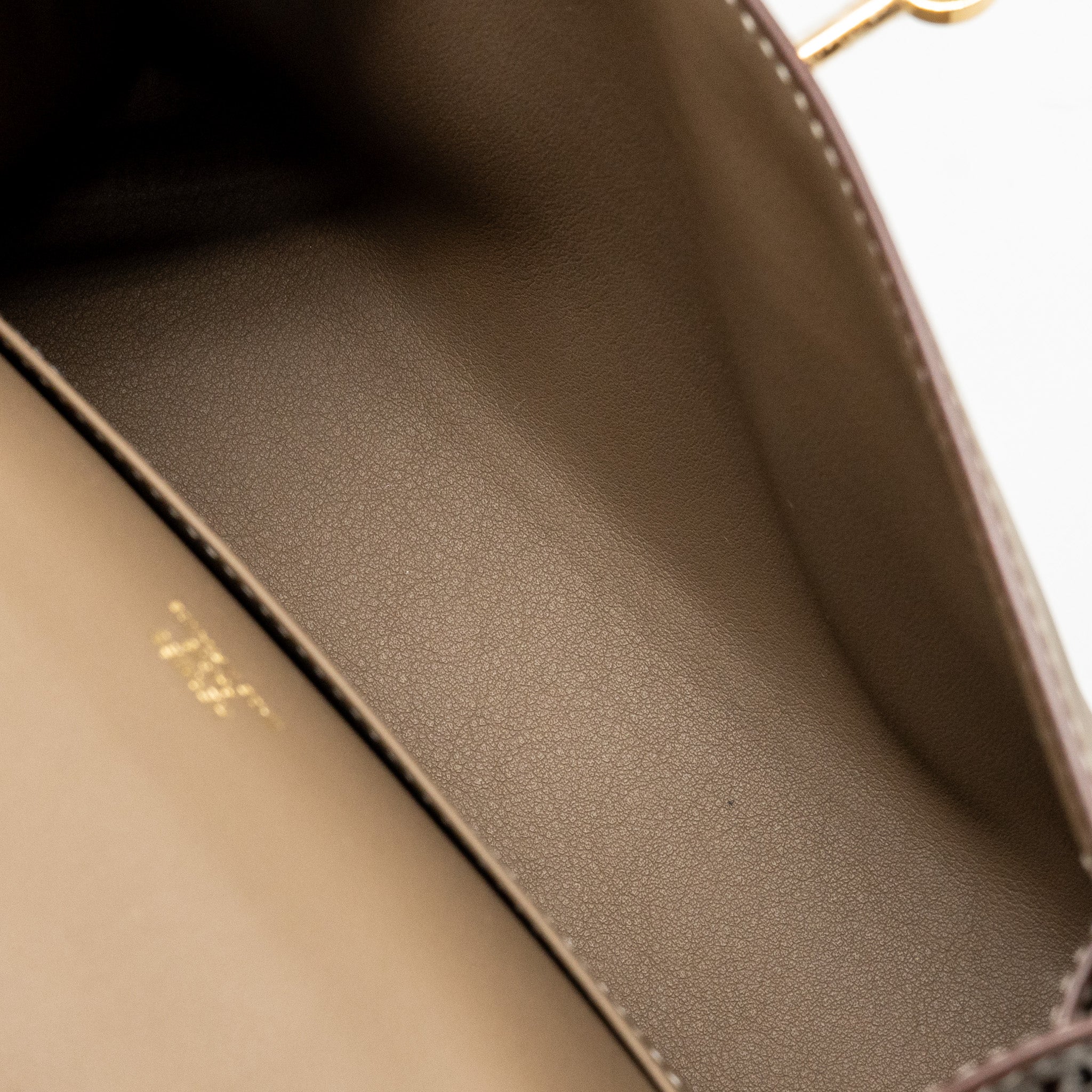 HERMES KELLY POCHETTE SWIFT ETOUPE GHW
