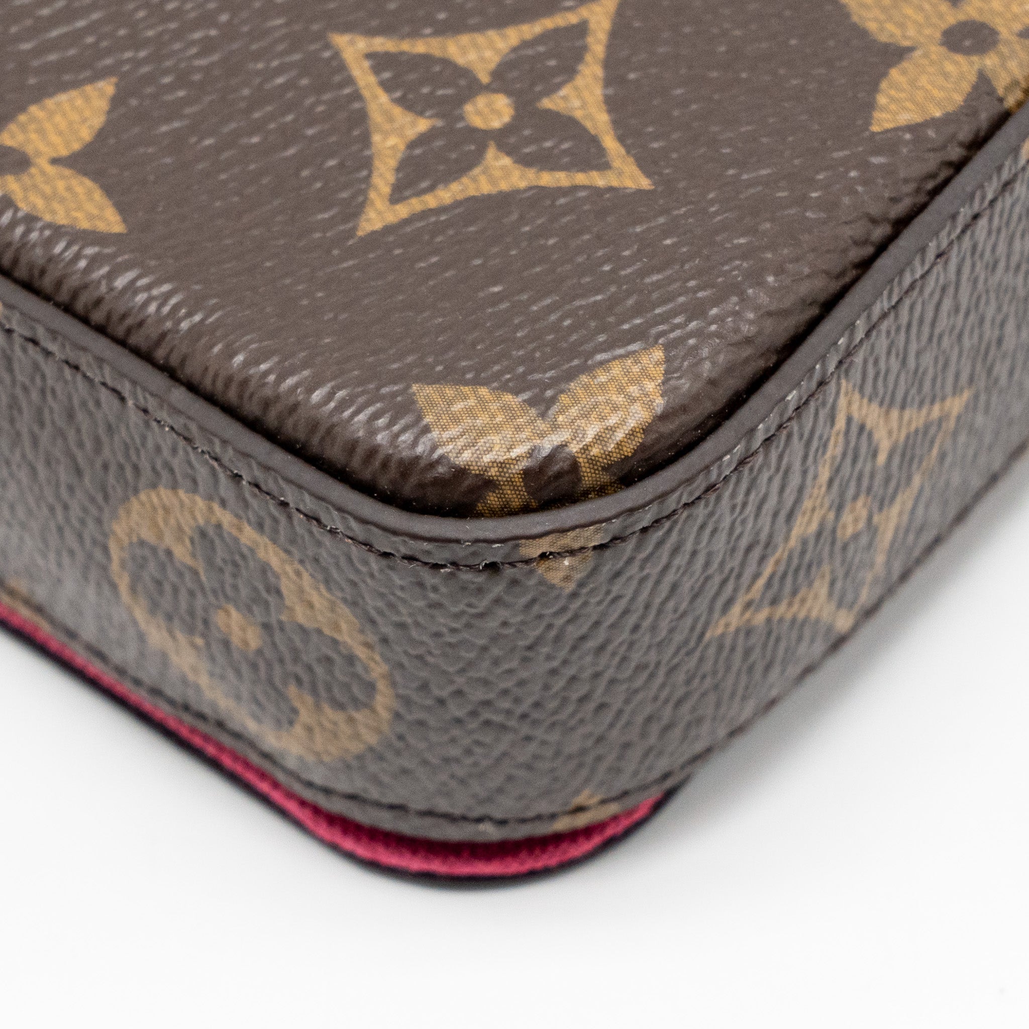 LOUIS VUITTON POCHETTE FELICIE LIMITED EDITION VIVIENNE MASCOT ON HOLLYWOOD DRIVE MONOGRAM CANVAS GHW