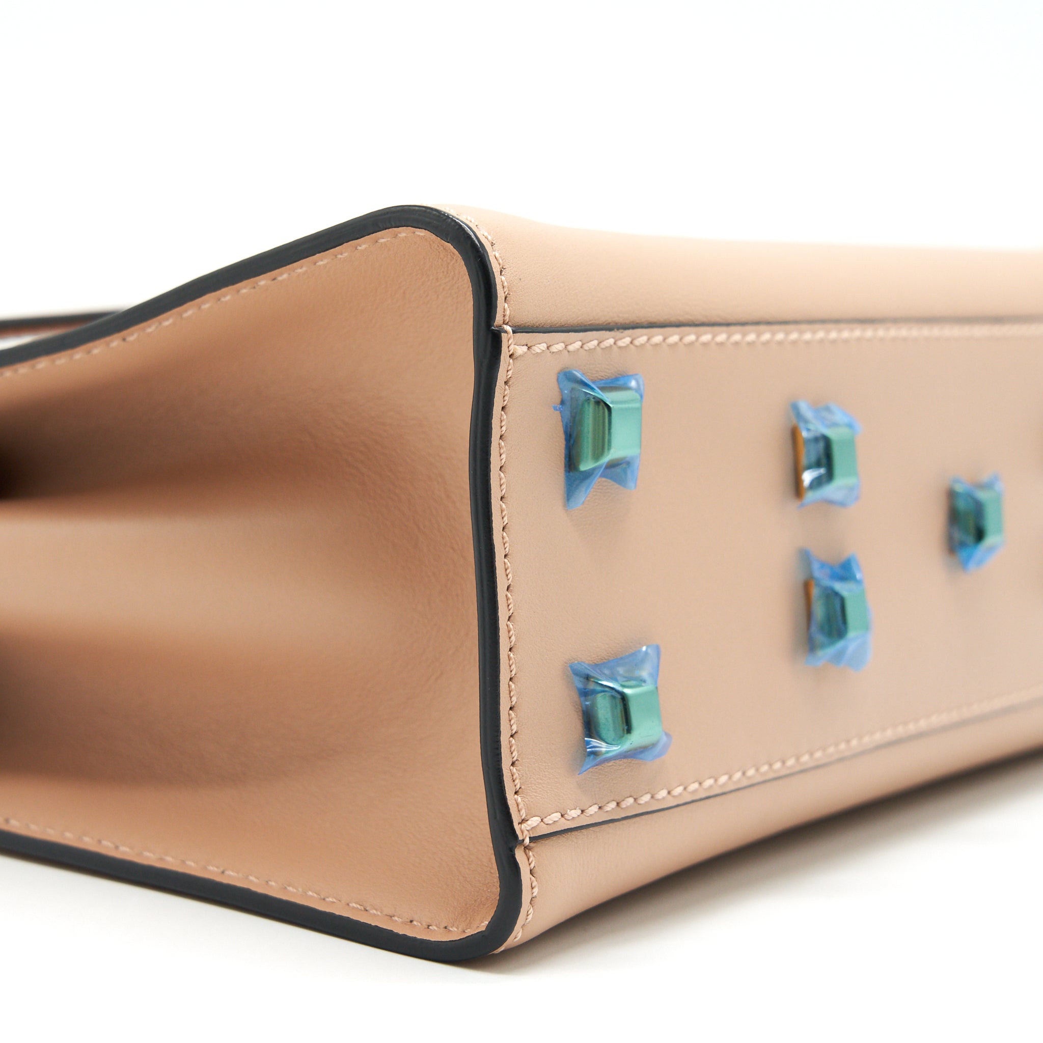 VALENTINO MY ROCKSTUD TOTE BAG BEIGE