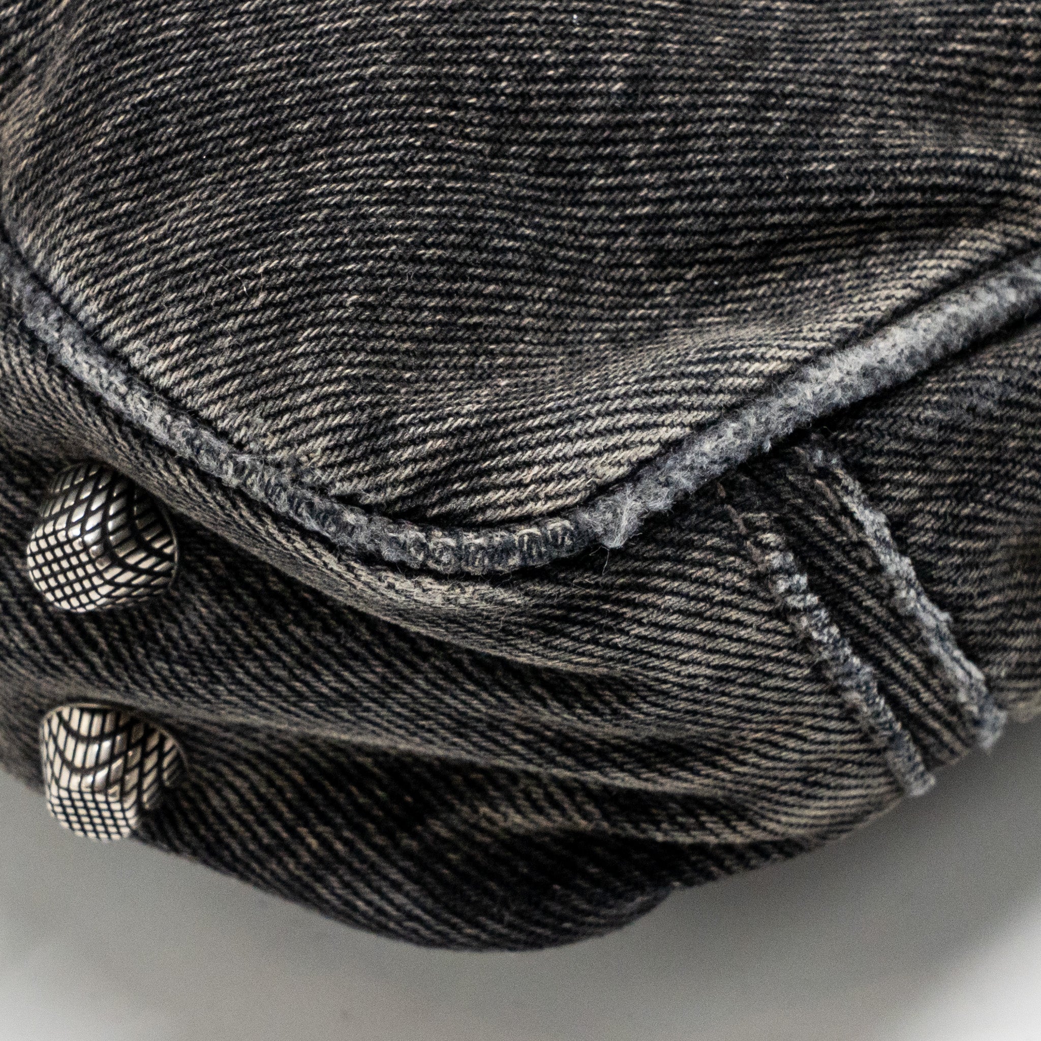 BALENCIAGA LE CAGOLE CROSSBODY BAG DENIM BLACK SHW