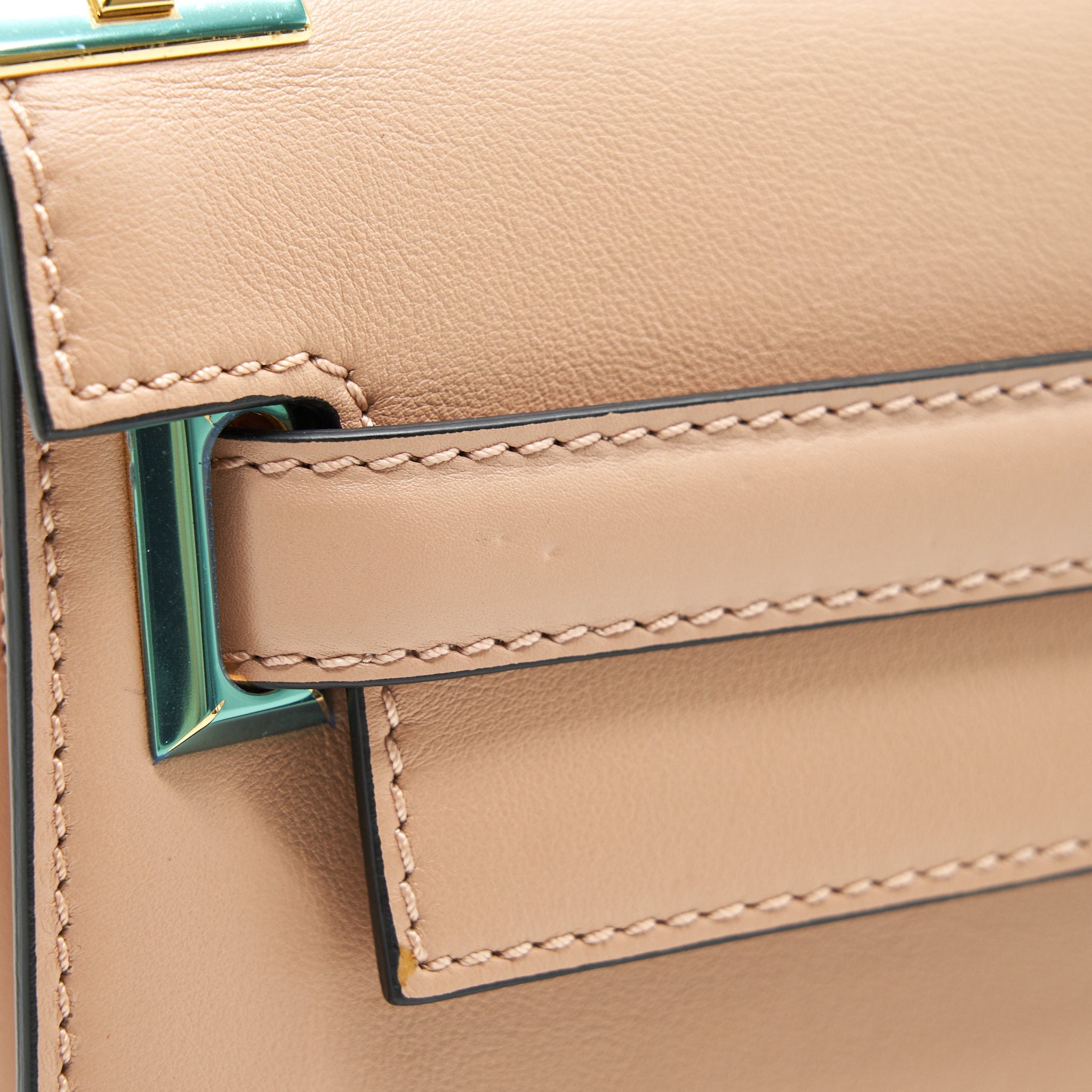 VALENTINO MY ROCKSTUD TOTE BAG BEIGE