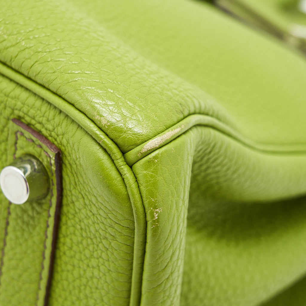HERMES BIRKIN 30 TOGO VERT ANIS SHW