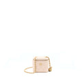 CHANEL PEARL CRUSH MINI VANITY WITH CHAIN LAMBSKIN LIGHT PINK GHW