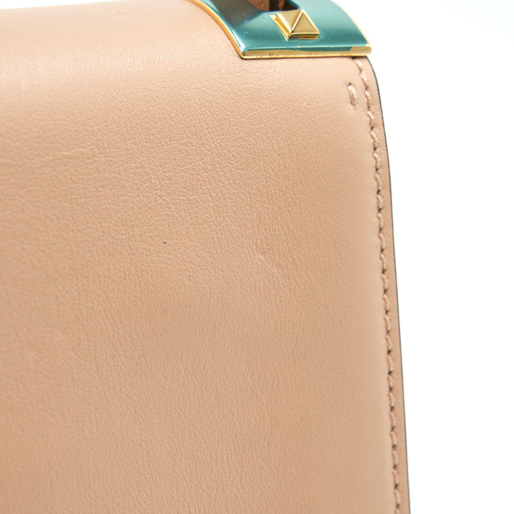 VALENTINO MY ROCKSTUD TOTE BAG BEIGE
