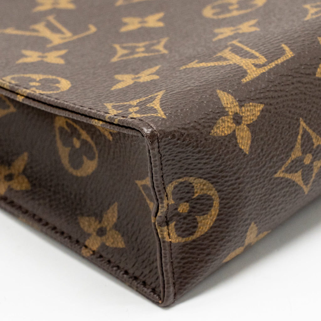 LOUIS VUITTON TOILETRY POCHETTE 26 MONOGRAM CANVAS GHW