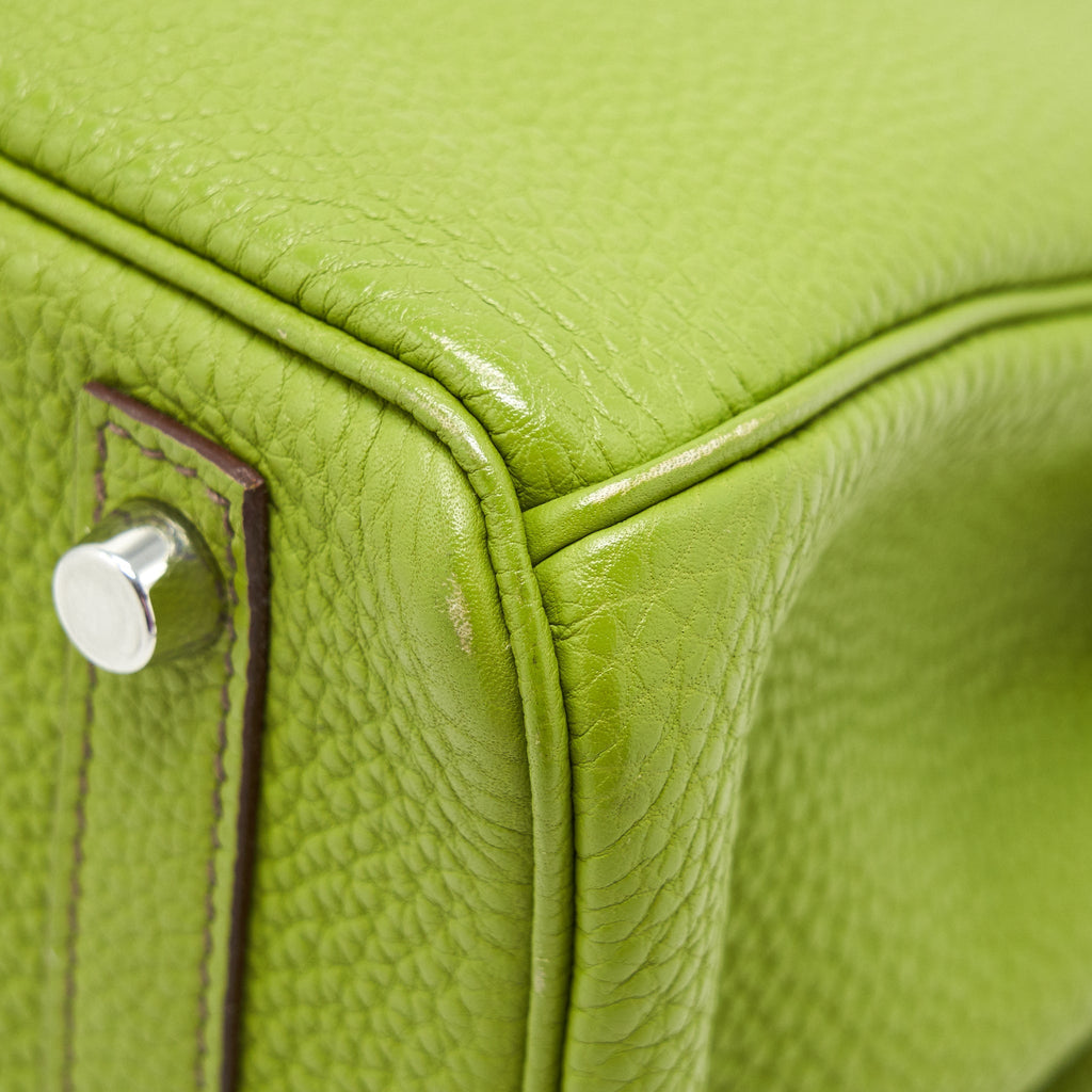 HERMES BIRKIN 30 TOGO VERT ANIS SHW