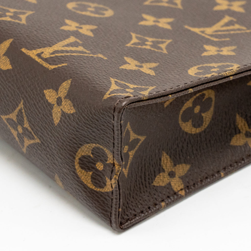 LOUIS VUITTON TOILETRY POCHETTE 26 MONOGRAM CANVAS GHW