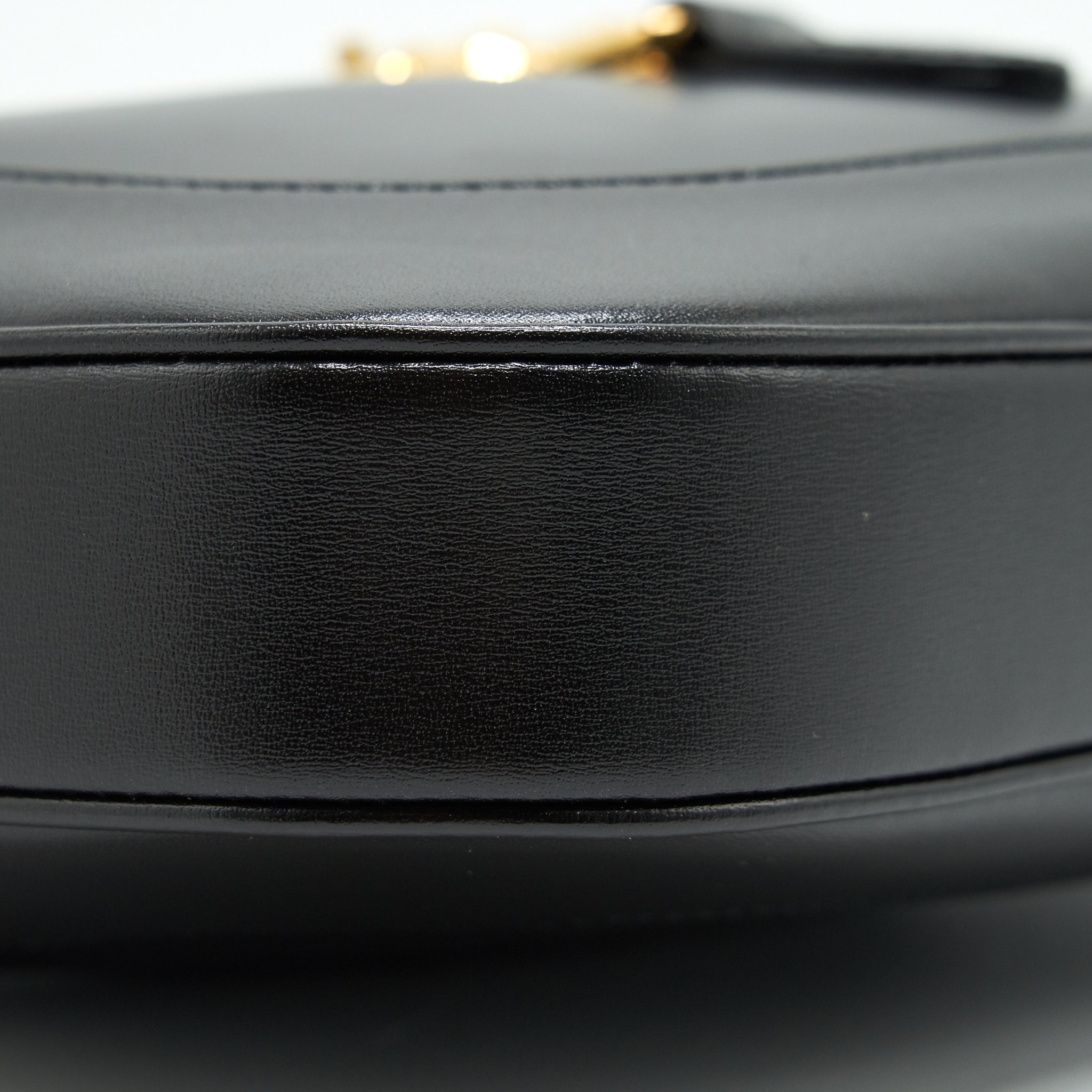 GUCCI JACKIE 1961 IN BLACK LEATHER IN GHW