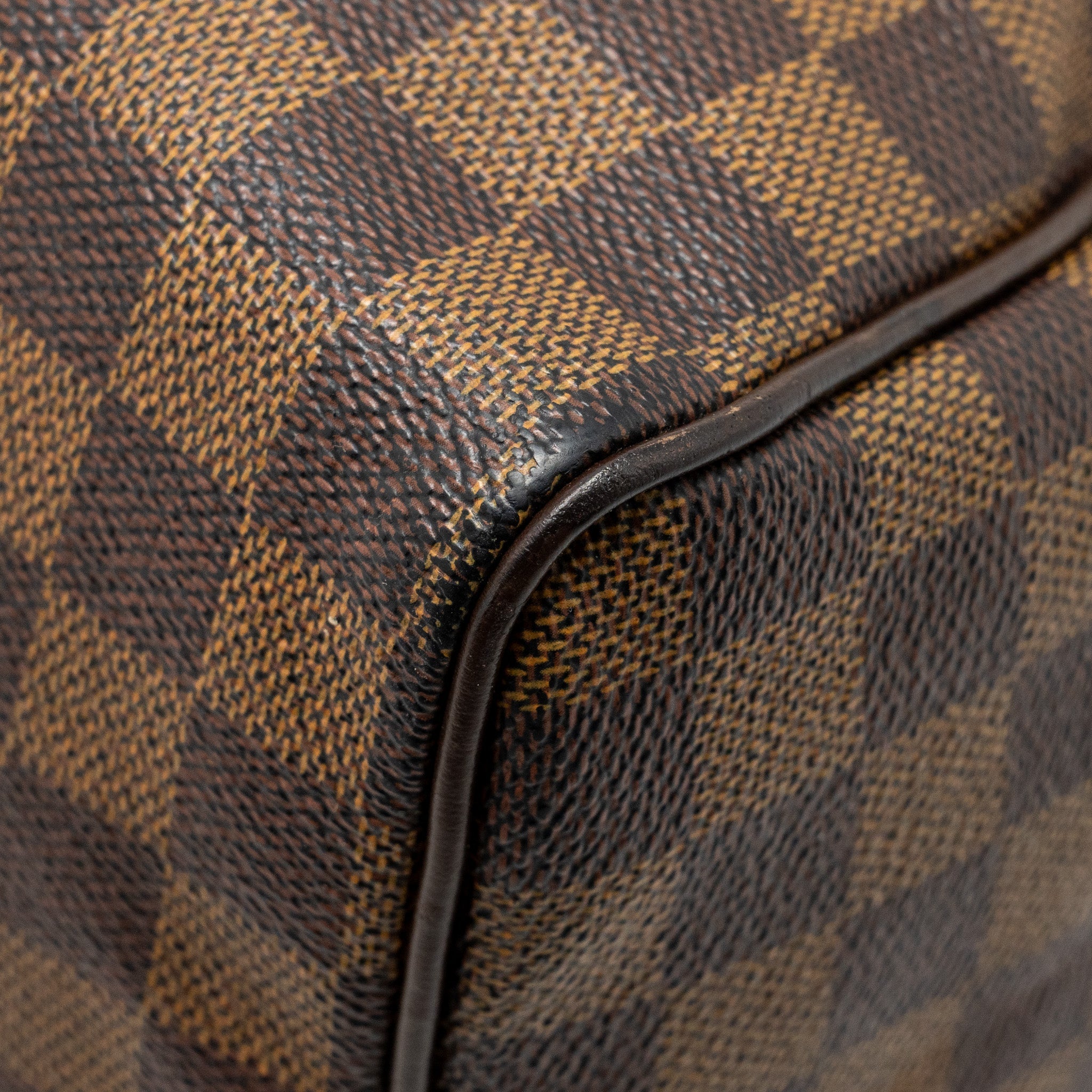 LOUIS VUITTON SPEEDY 25 DAMIER EBENE CANVAS GHW