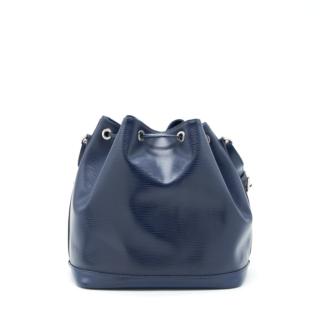 LOUIS VUITTON NOE BUCKET BAG EPI LEATHER NAVY SHW