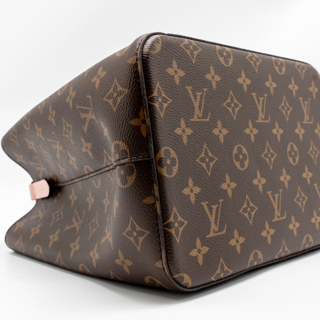 LOUIS VUITTON NEO NOE MONOGRAM CANVAS ROSE POUDRE GHW