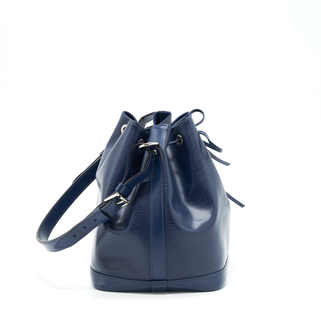 LOUIS VUITTON NOE BUCKET BAG EPI LEATHER NAVY SHW
