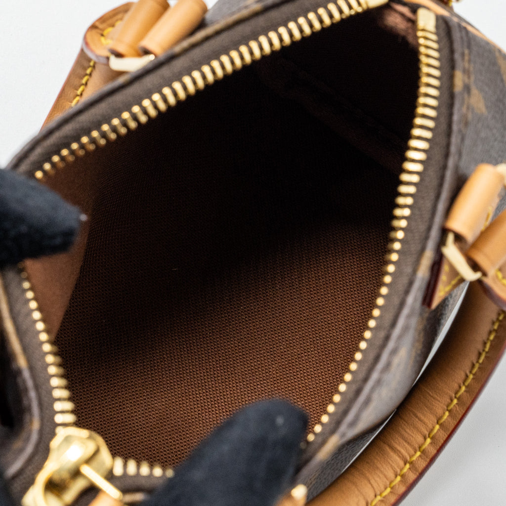 LOUIS VUITTON NANO SPEEDY MONOGRAM CANVAS GHW