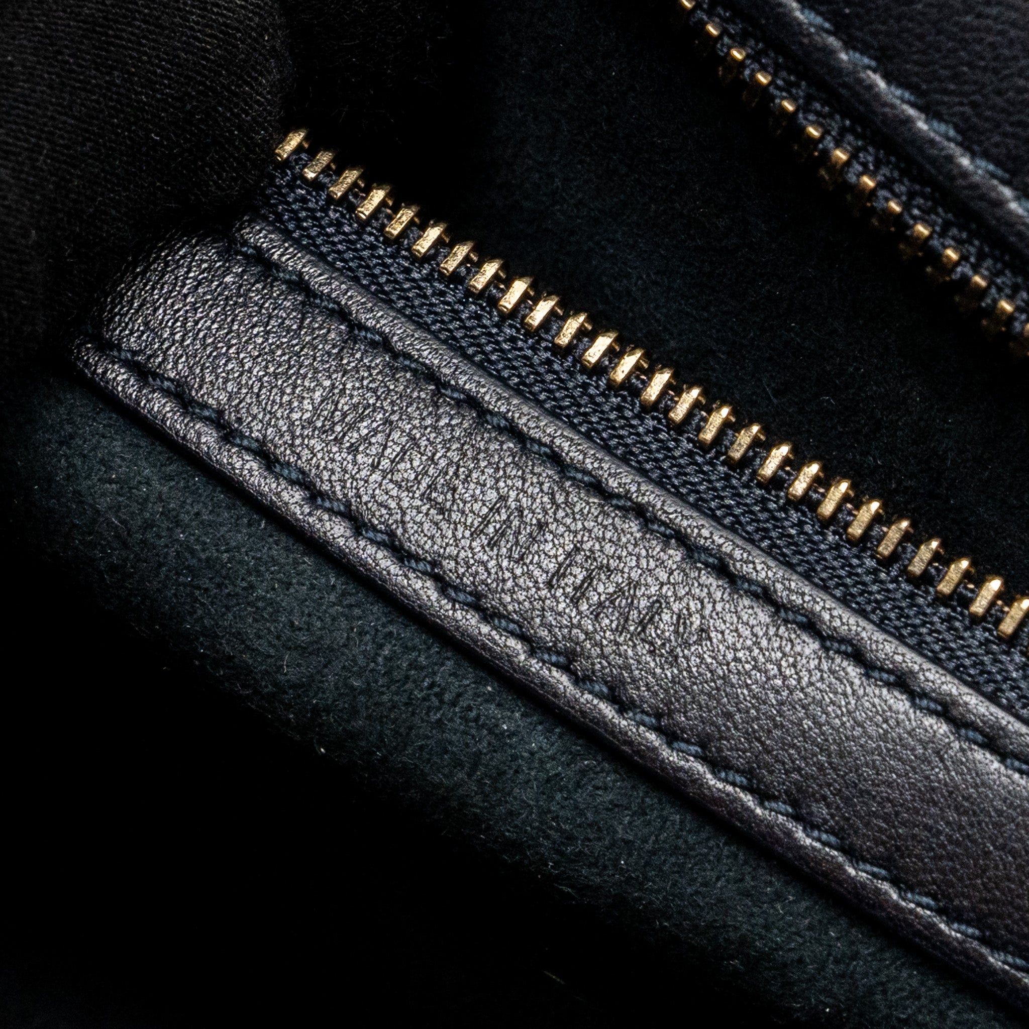 DIOR MEDIUM STUDDED DIORAMA LAMBSKIN BLACK GHW