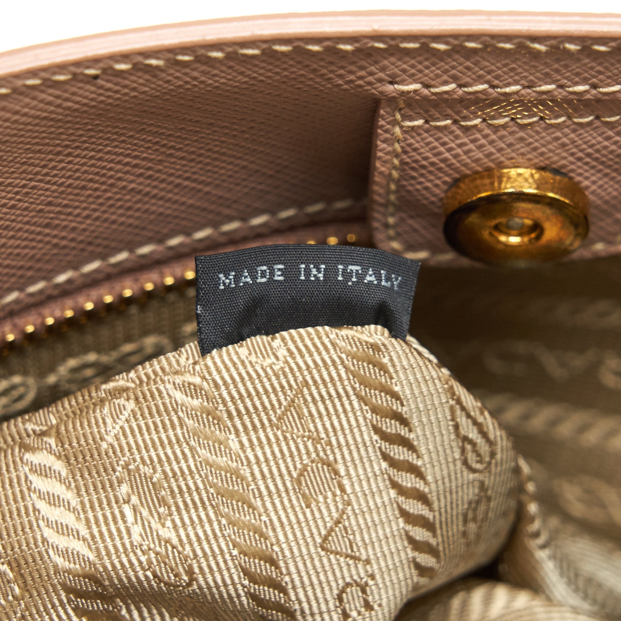 PRADA SAFFIANO BEIGE SHOULDER BAG