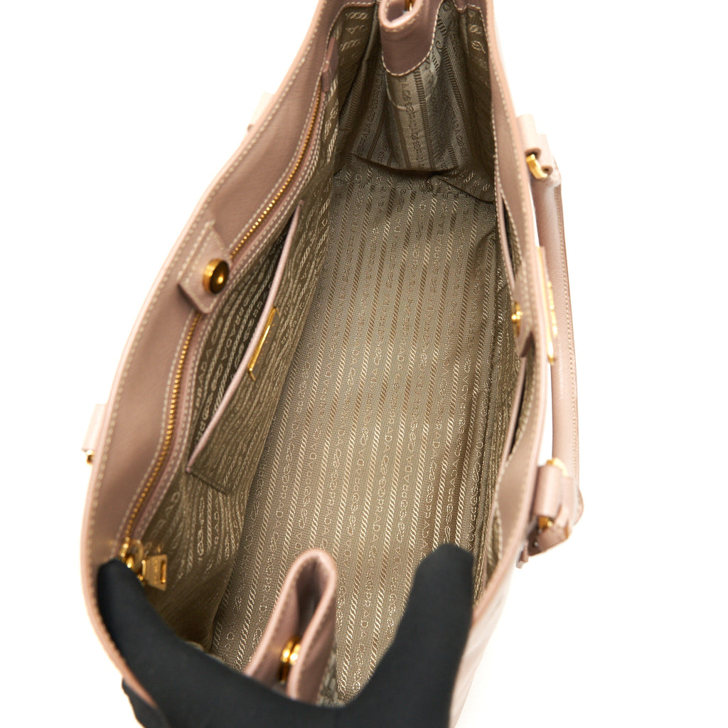 PRADA SAFFIANO BEIGE SHOULDER BAG