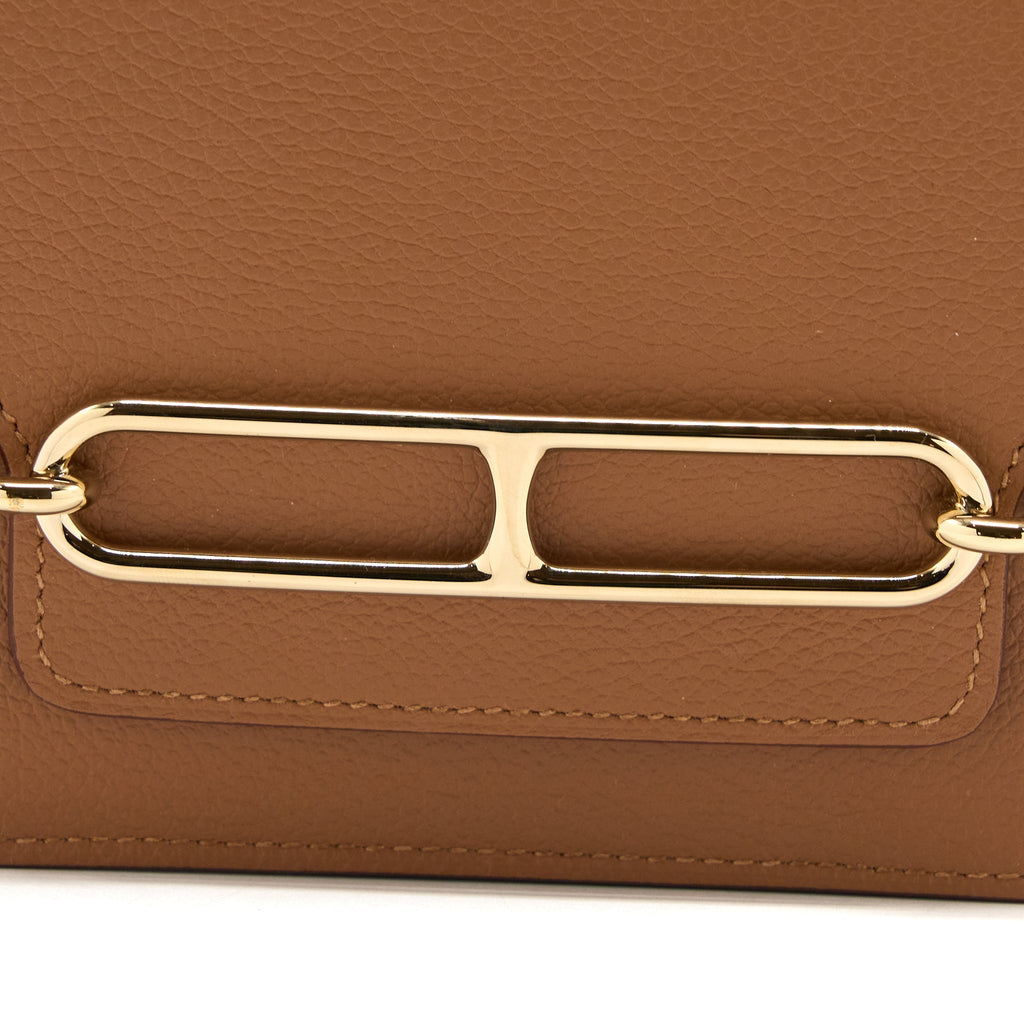 HERMES ROULIS SLIM EVERCOLOR GOLD/VERT FIZZ LGHW