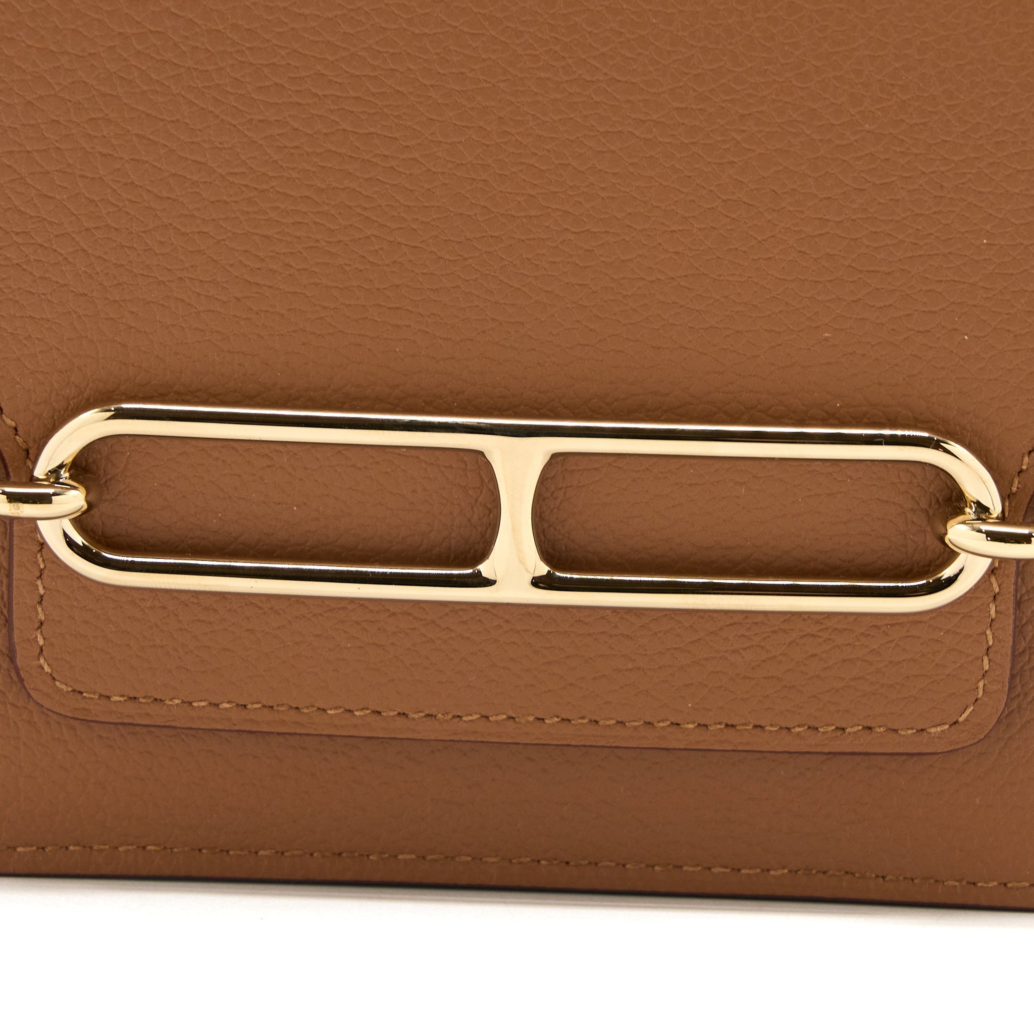 HERMES ROULIS SLIM EVERCOLOR GOLD/VERT FIZZ LGHW