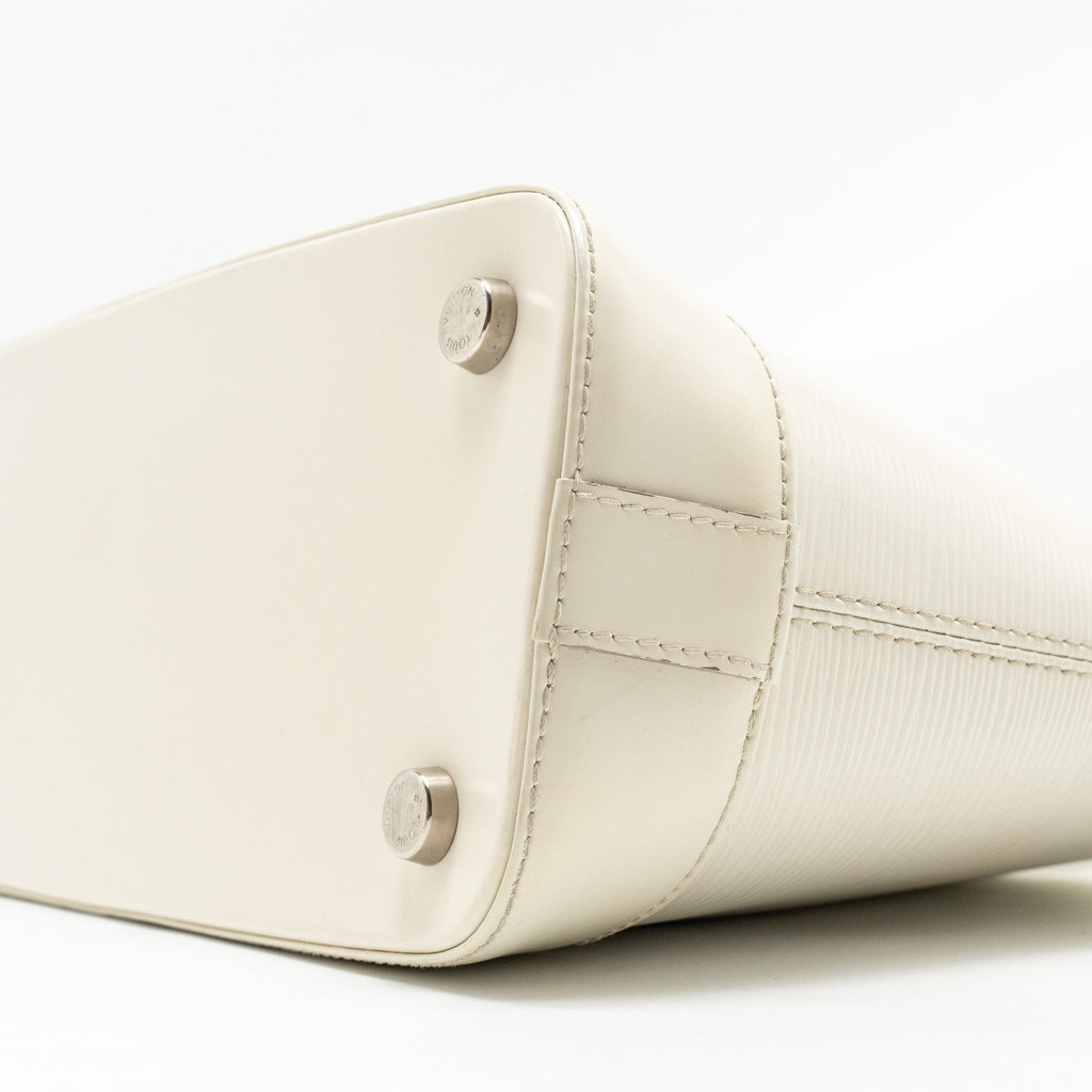 LOUIS VUITTON MIRABEAU PM EPI WHITE SHW
