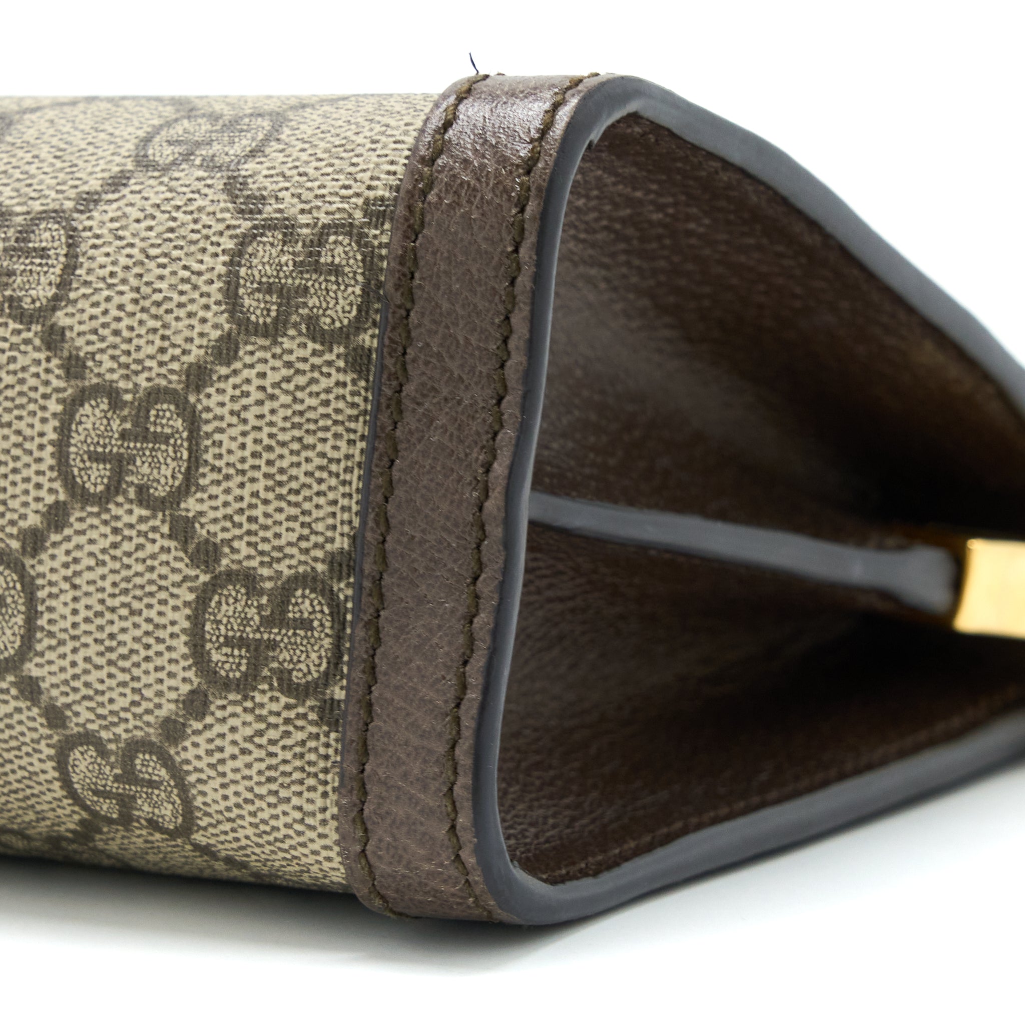 GUCCI OPHIDIA SMALL SHOULDER BAG GG SUPREME CANVAS/LEATHER GHW