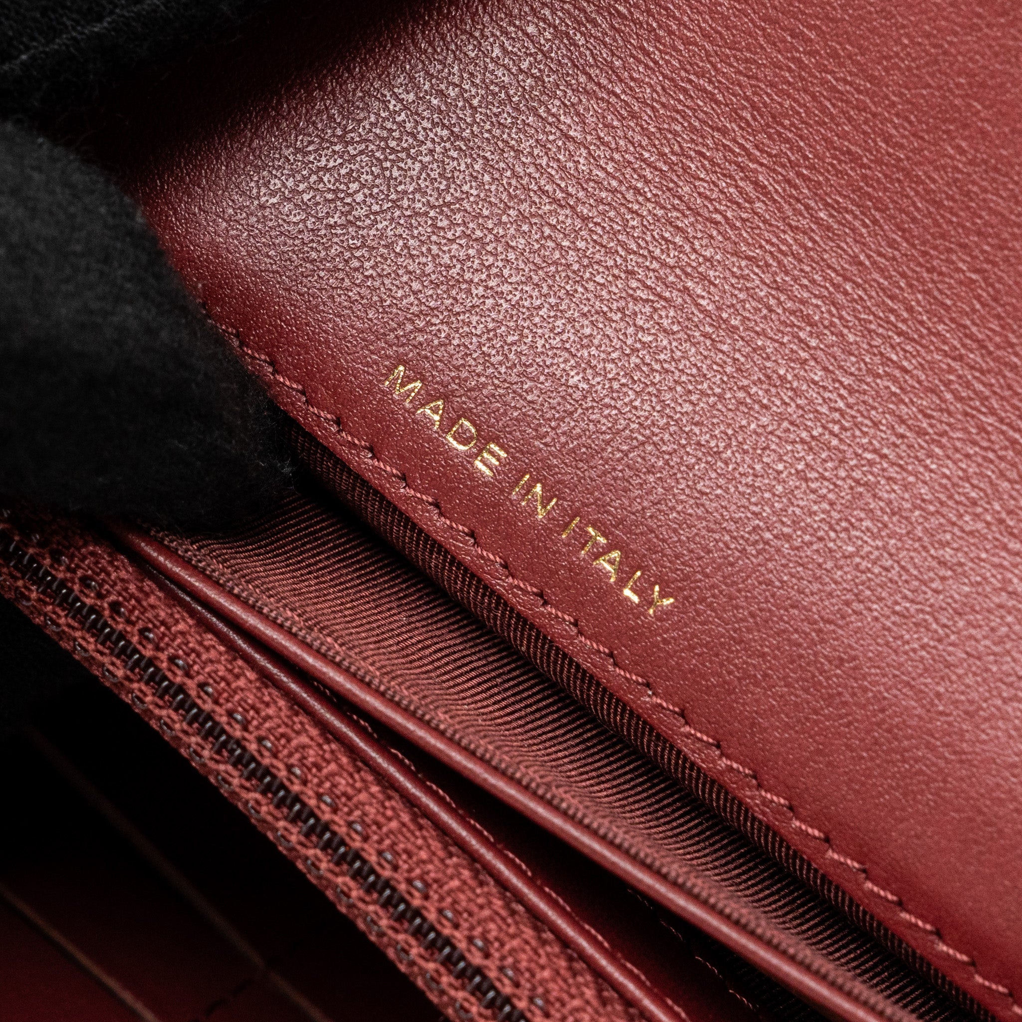 CHANEL FLAP LONG WALLET CALFSKIN RED GHW