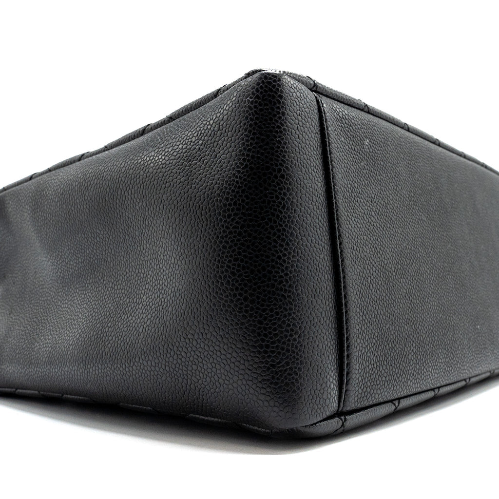 CHANEL GRAND SHOPPING TOTE CAVIAR BLACK SHW