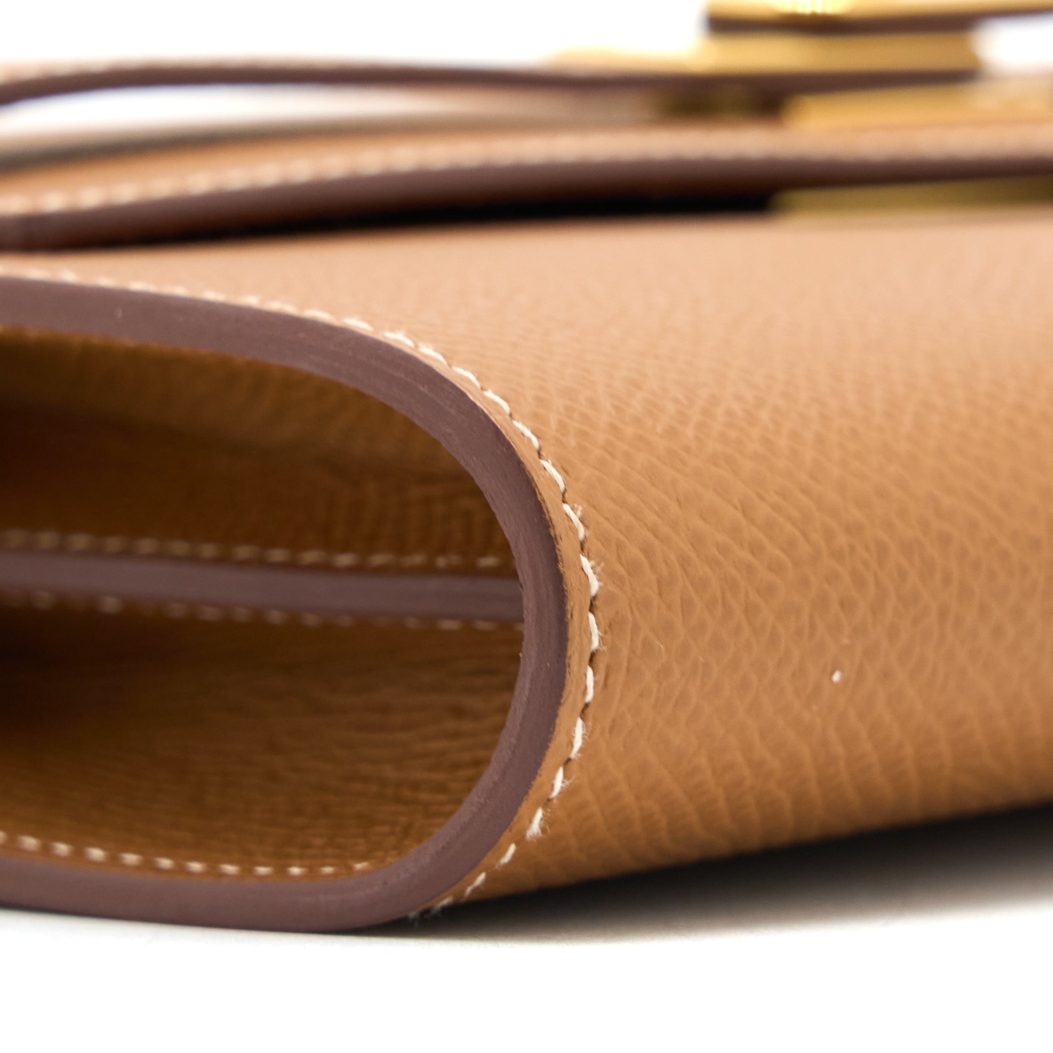 HERMES CLASSIC KELLY TO GO EPSOM GOLD GHW