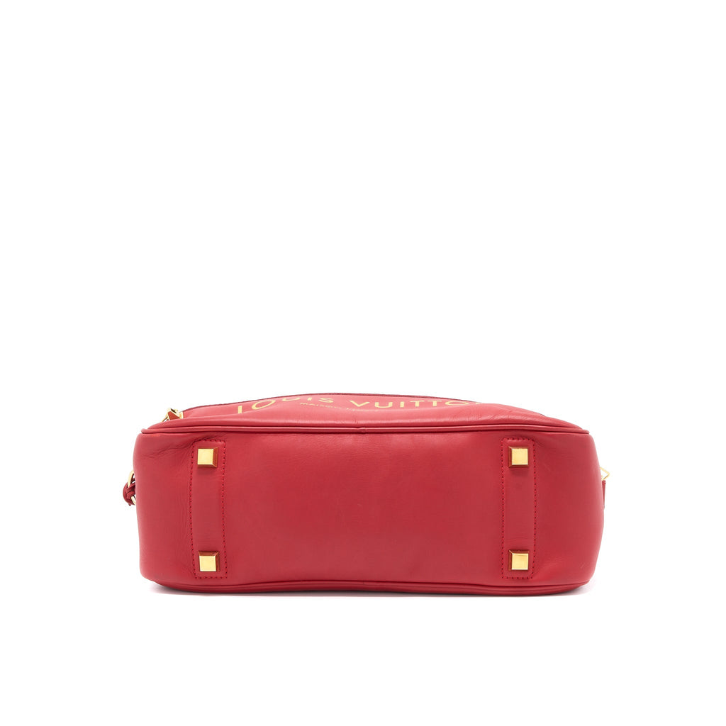 LOUIS VUITTON MESSENGER BAG LIMITED EDITION RED GHW