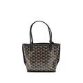 GOYARD MINI ANJOU TOTE GOYARDLINE CANVAS/LEATHER BLACK SHW
