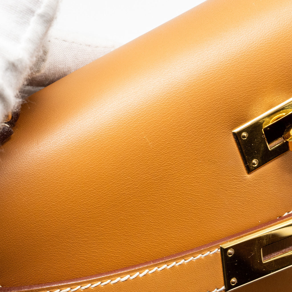 HERMES KELLY 28 BUTLER NATURE SABLE GHW