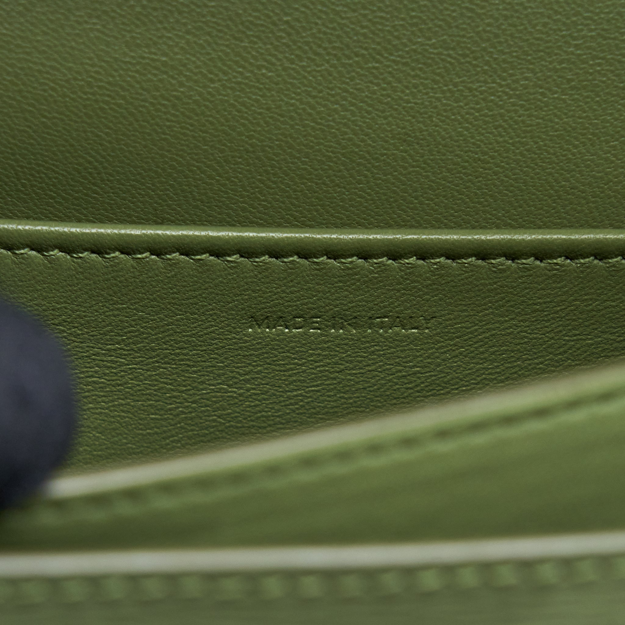 CELINE TEEN BOX CALFSKIN GREEN GHW