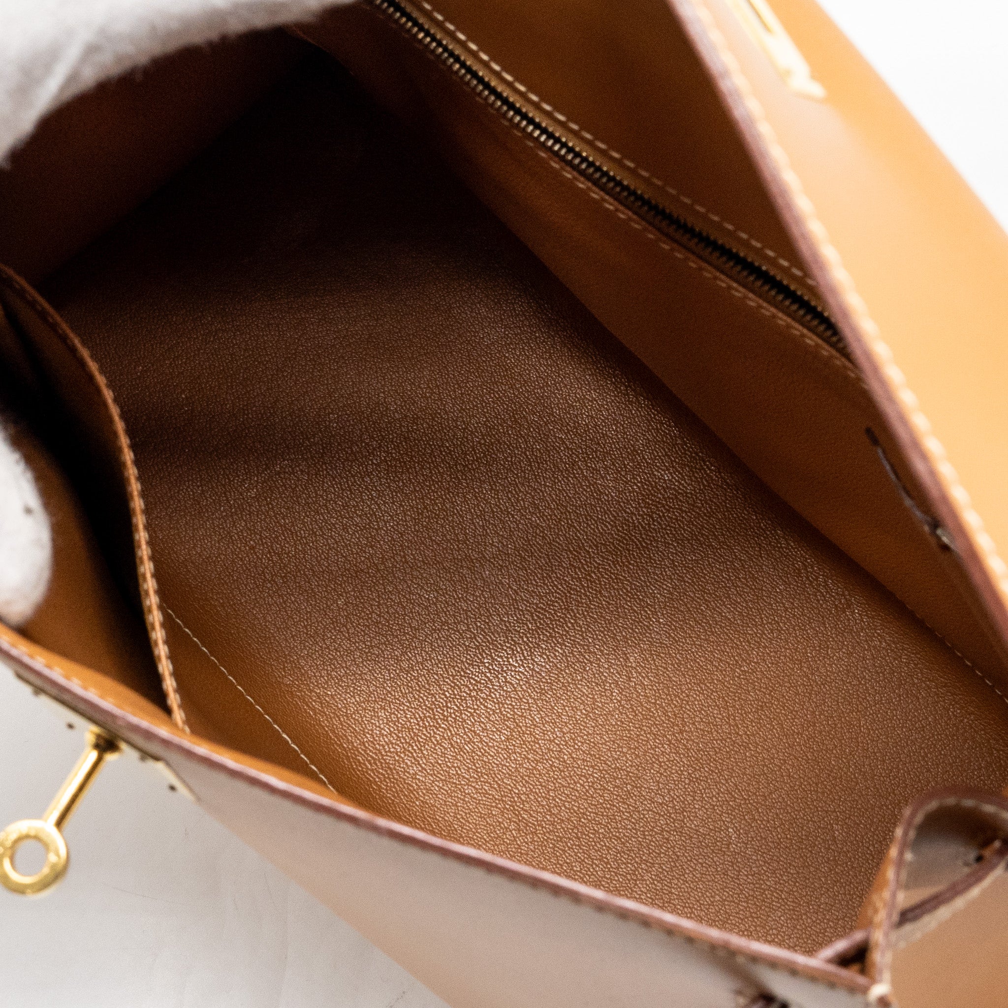 HERMES KELLY 28 BUTLER NATURE SABLE GHW