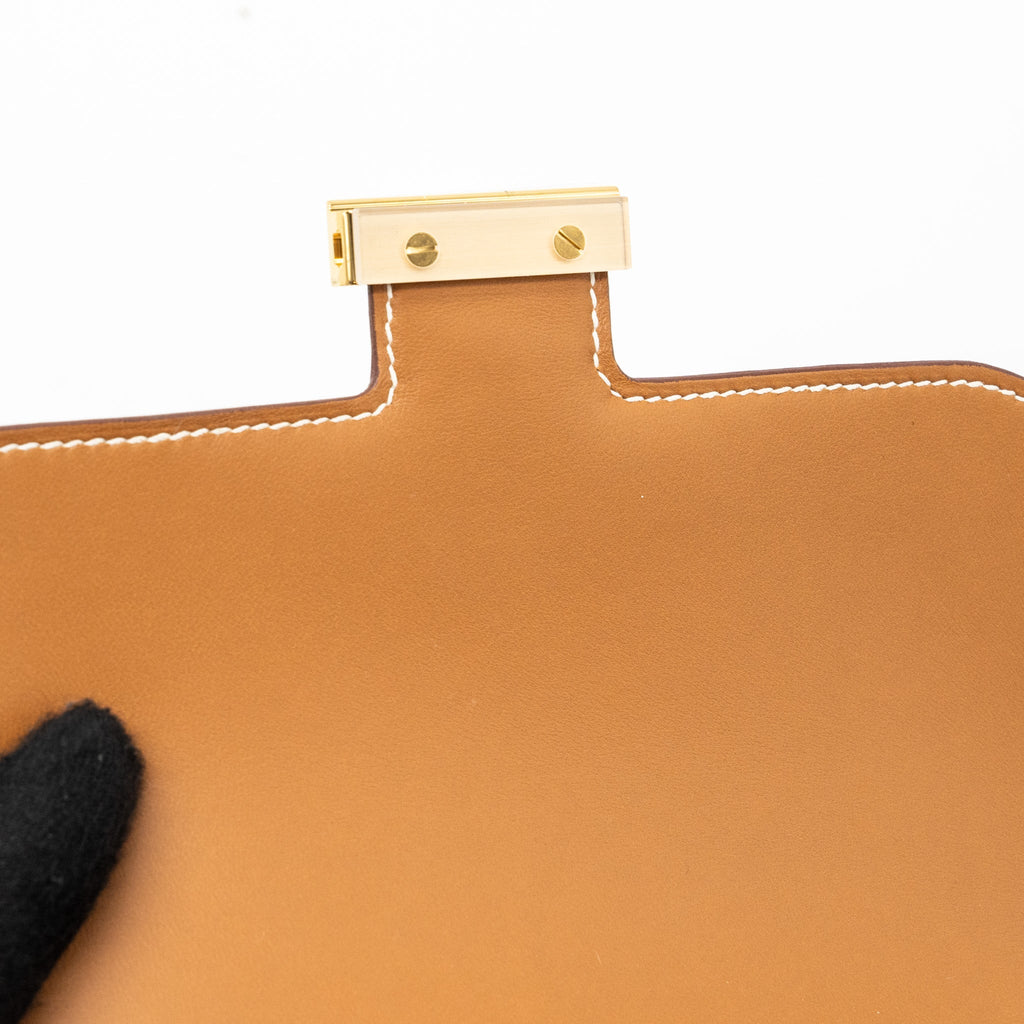 HERMES MINI CONSTANCE EPSOM GOLD GHW