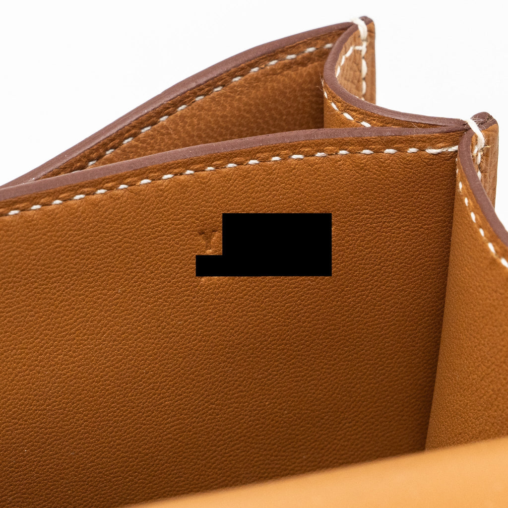 HERMES MINI CONSTANCE EPSOM GOLD GHW