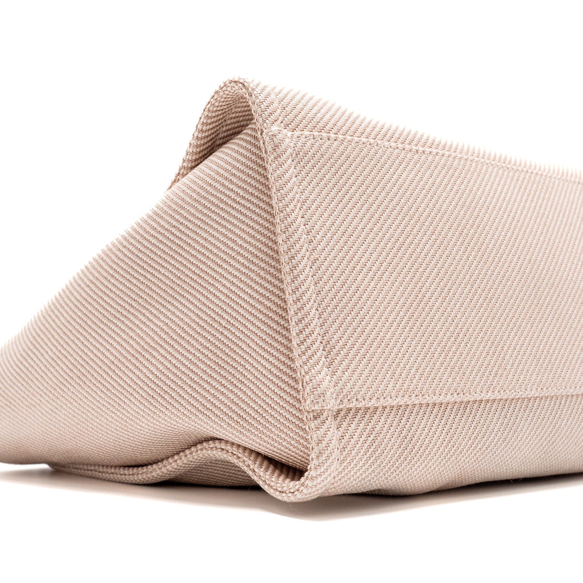 CHANEL DEAUVILLE TOTE BAG CANVAS LIGHT PINK LGHW