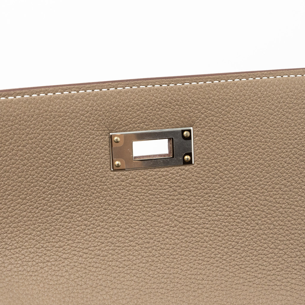 HERMES POCHETTE KELLY DEPECHES 25 TOGO ETOUPE SHW